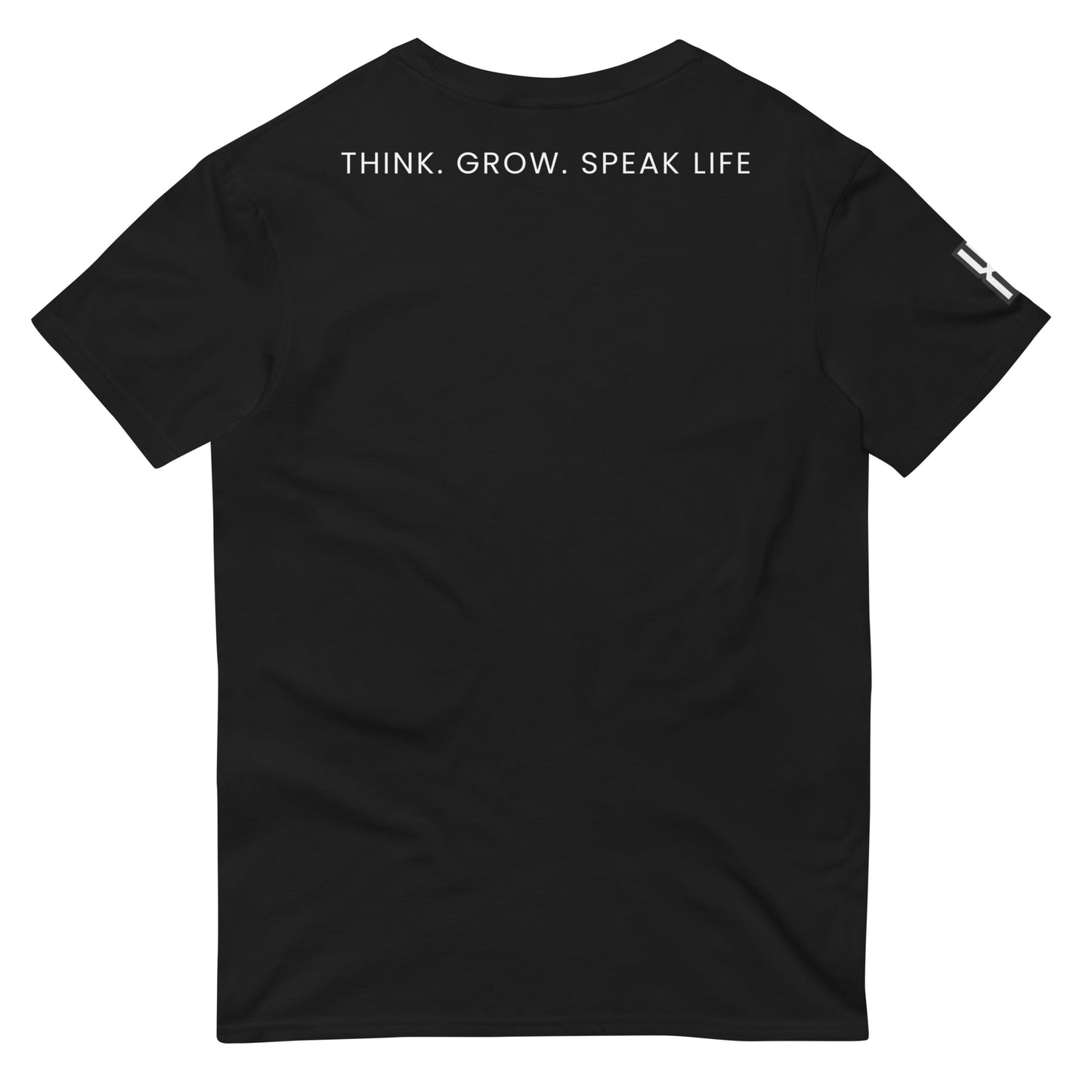 RICH IN WHAT MATTERS TEE -  (BLACK)